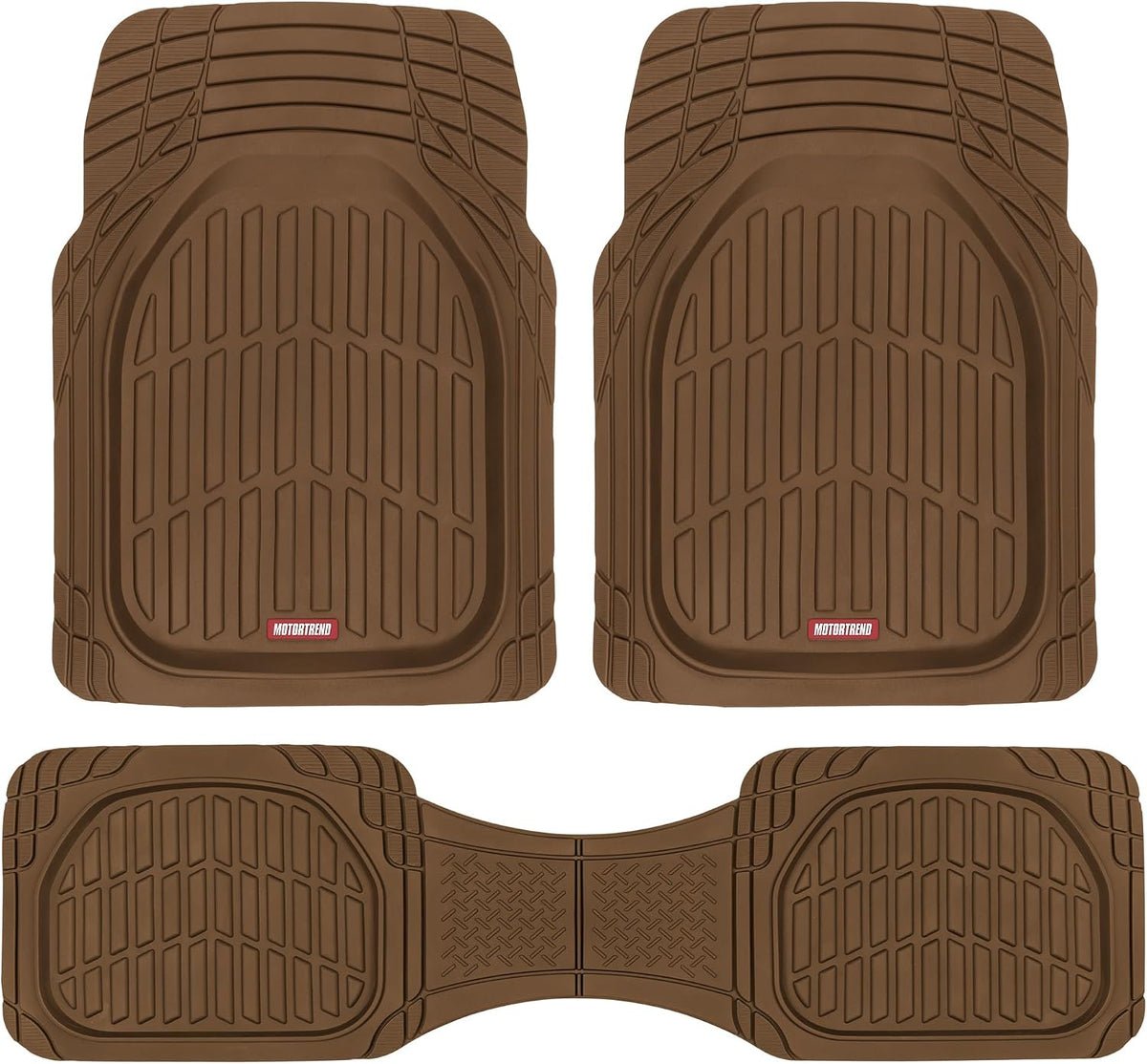 Universal Trim-to-Fit All-Weather Car Floor Mats encalife