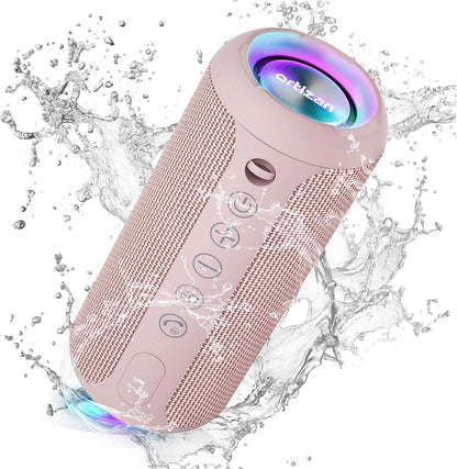 24W Waterproof Bluetooth Speaker With Deep Bass encalife