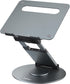 Encalife 360 rotating adjustable laptop stand in gray