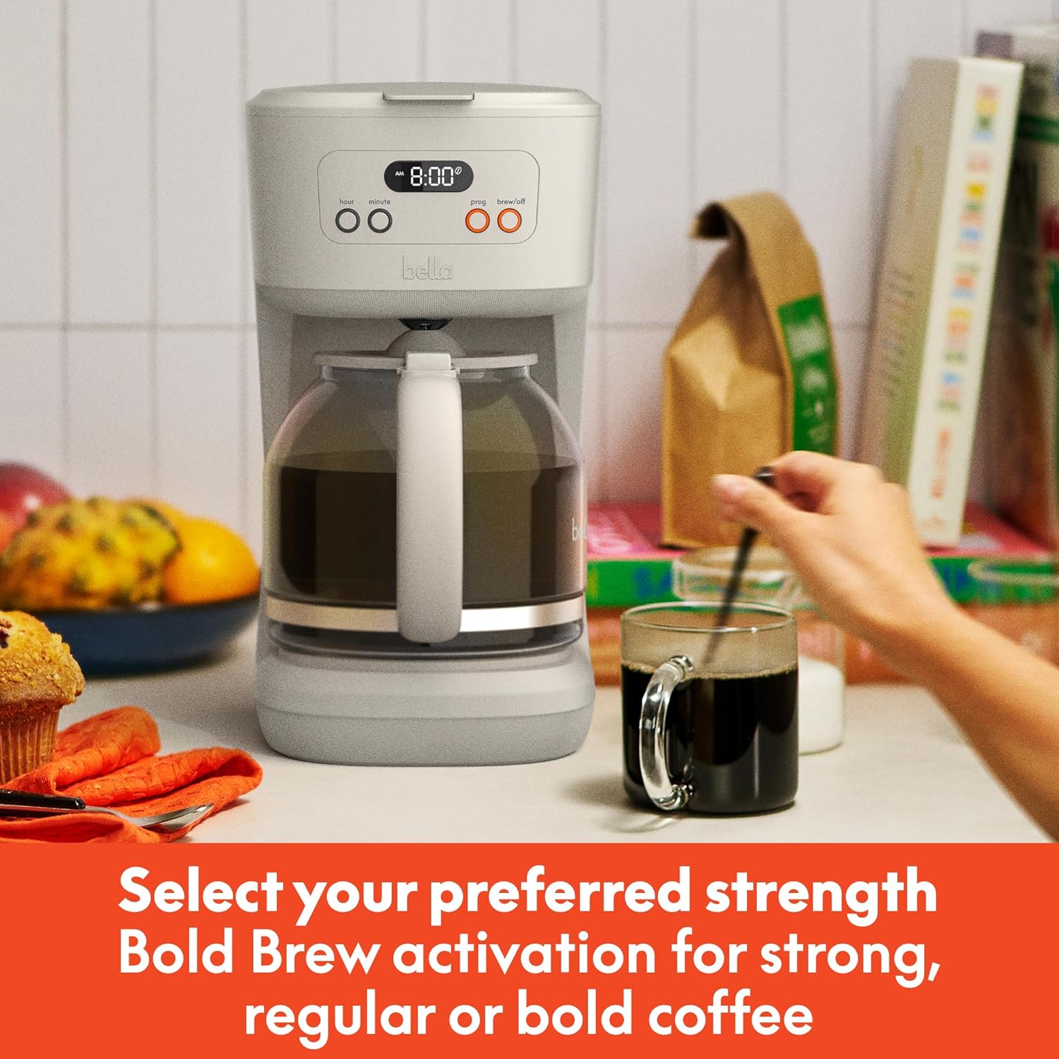 12 Cup Programmable Coffee Maker I  Auto Brew Digital Coffee Machine encalife