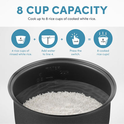AROMA CoreCoat I Rice Cooker 4-Cup encalife