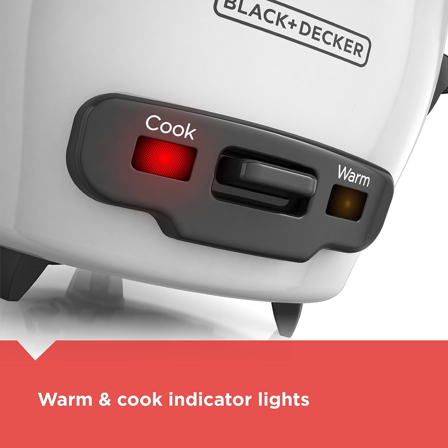 BLACK+DECKER Rice Cooker I 8-Cup encalife