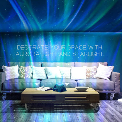Northern Galaxy Aurora Projector with LED Effects encalife