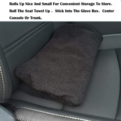 Waterproof Sweat Towel Front Car Seat Cover Protector encalife