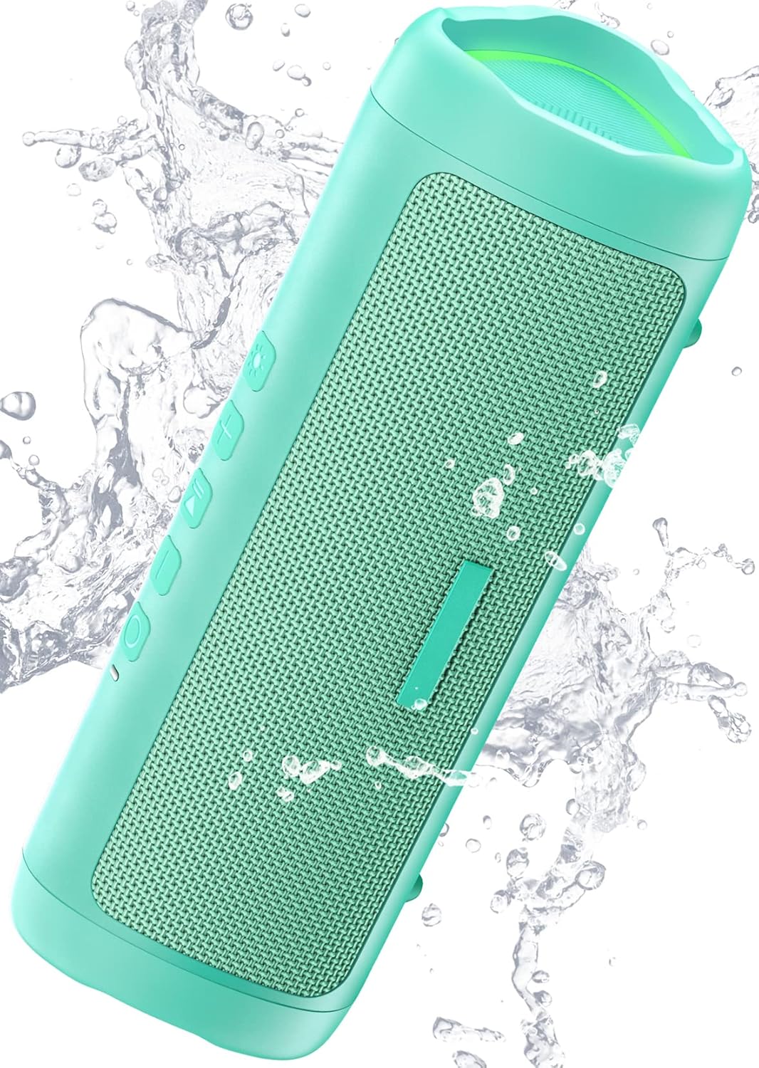 Powerful 20W Waterproof Bluetooth Speaker With Lights encalife