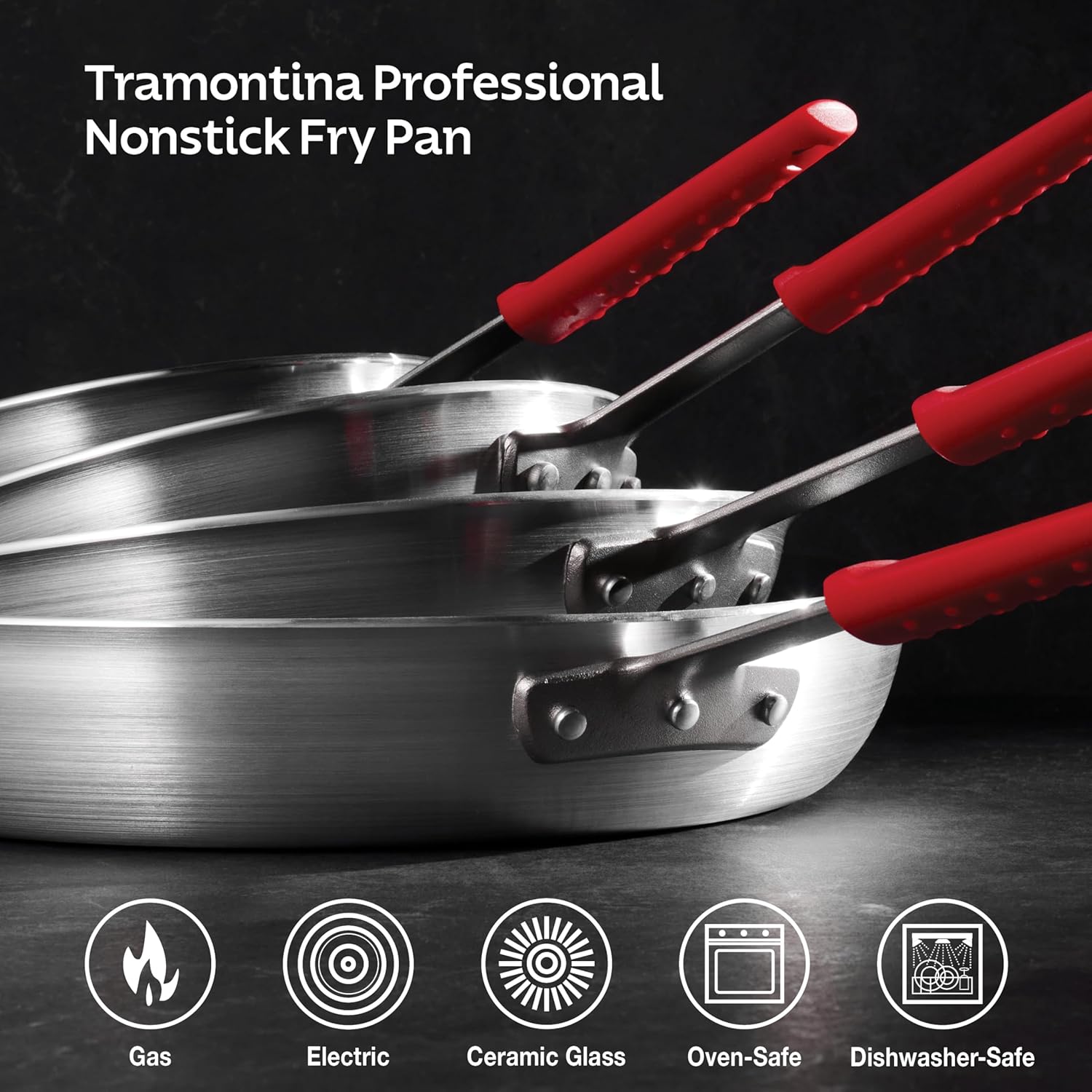 Non-Stick 14-Inch Extra Large Fry Pan encalife
