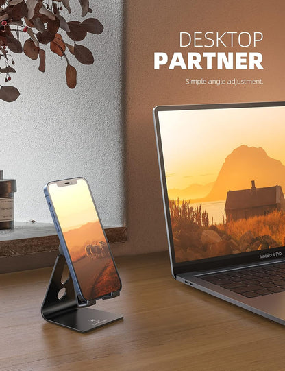 Adjustable Aluminum Mobile Stand For Desk Viewing Comfort encalife