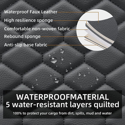 Waterproof Leather Car Seat Covers Front encalife
