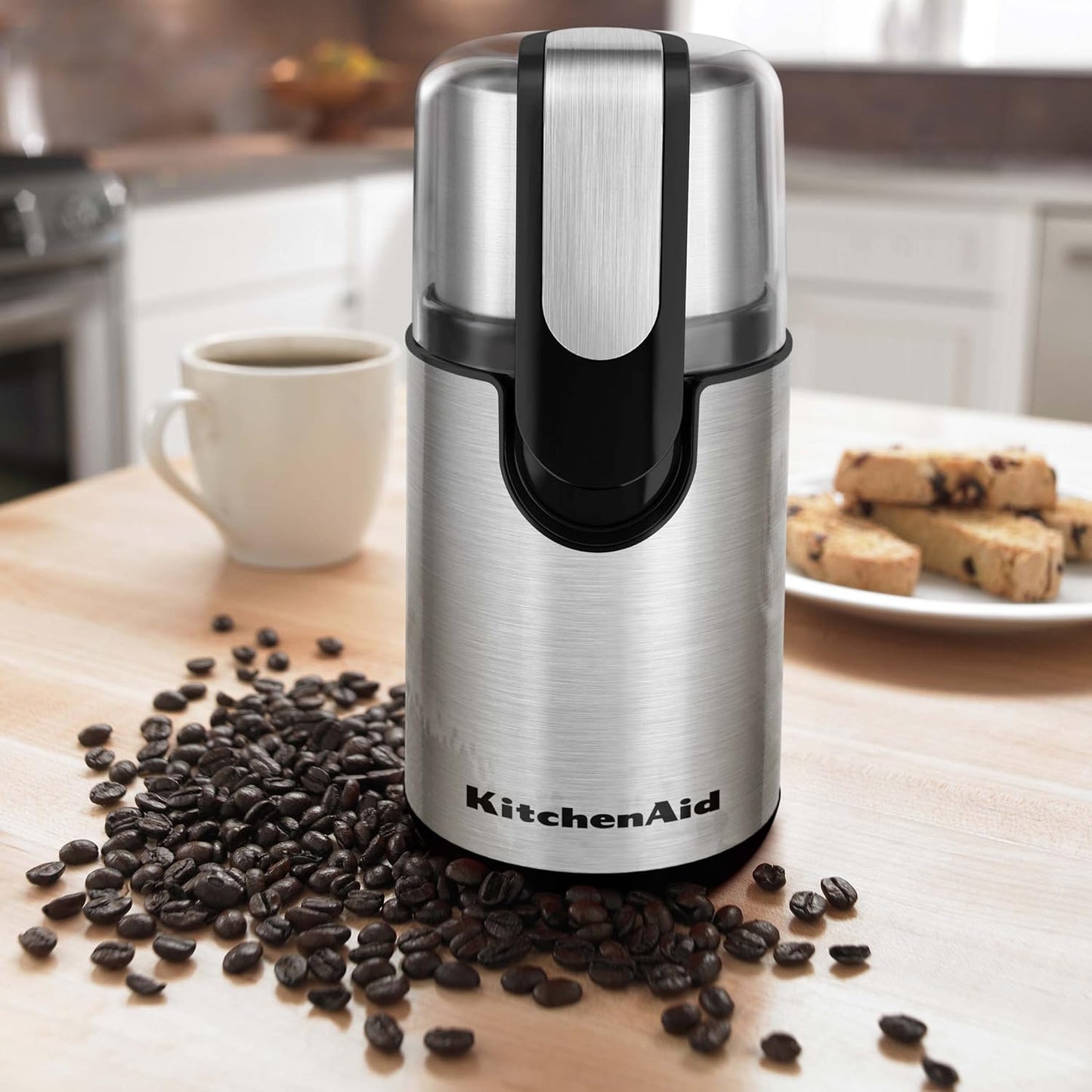 One-Touch Coffee Grinder – 4 oz encalife