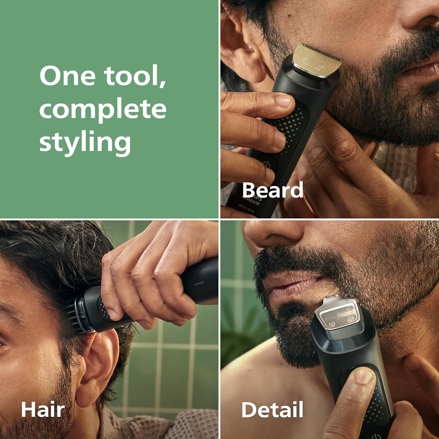 Thirteen-in-One Beard Trimmer Hair Clipper Grooming Kit encalife