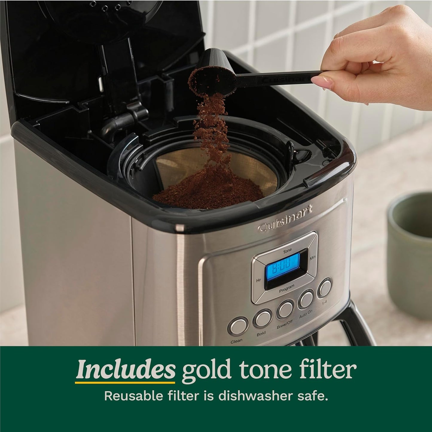 12-Cup Programmable Thermal Carafe Drip Coffee Maker encalife