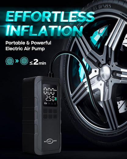 Cordless Tire Inflator For Fast Roadside Emergencies encalife