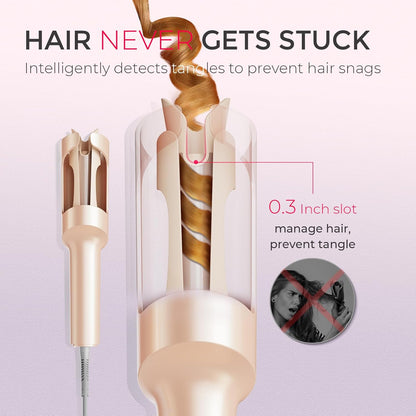 Automatic Curling Iron | Portable Beach Waves Hair Curler encalife
