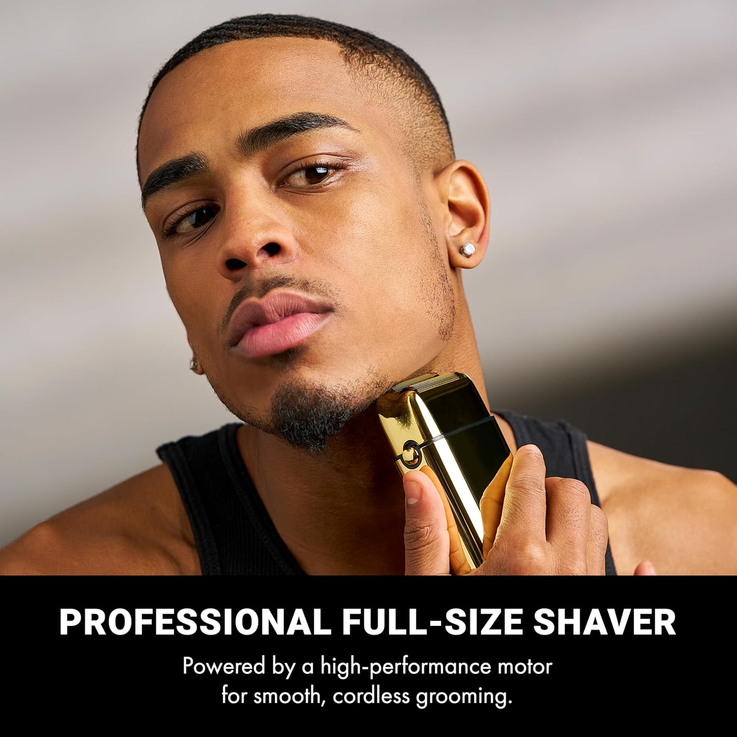BaBylissPRO Double Foil Electric Razor Men Travel Shaver encalife