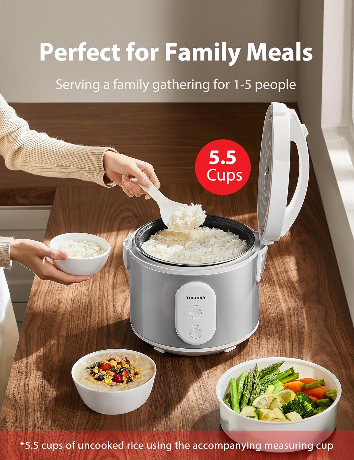 RICE COOKER I TOSHIBA 5.5-Cup encalife