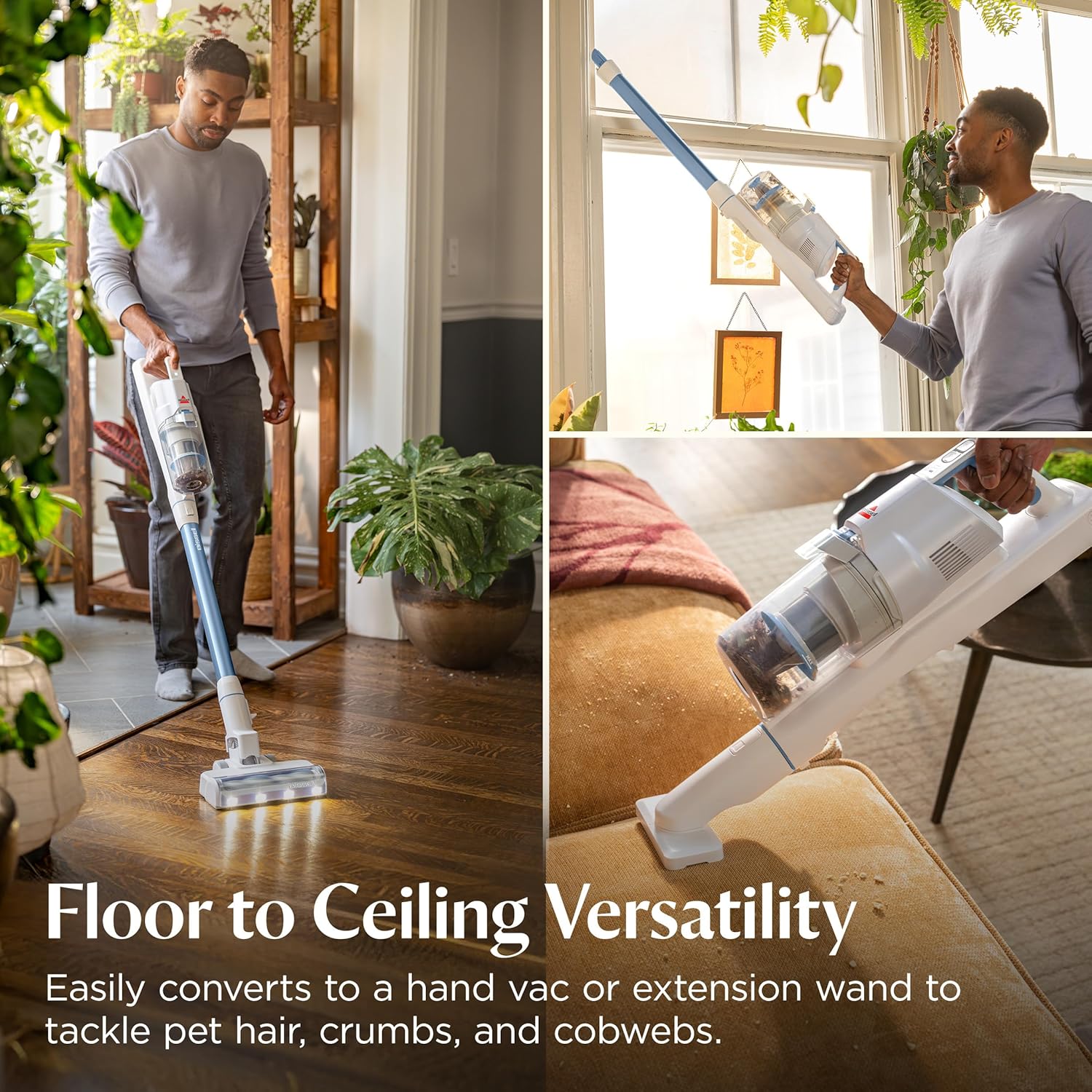Bissell PowerClean Self Standing Cordless Vacuum encalife