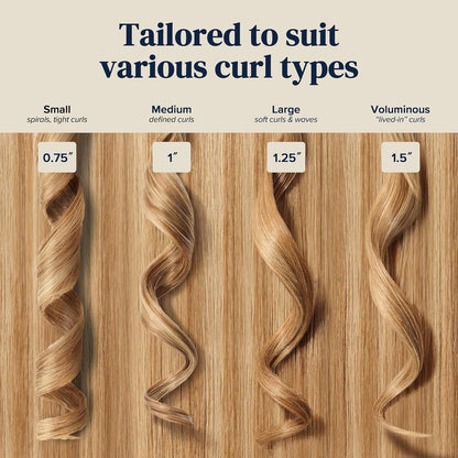 Long Barrel Curling Iron | Bio Ionic Moisture Heat Hair Curler encalife