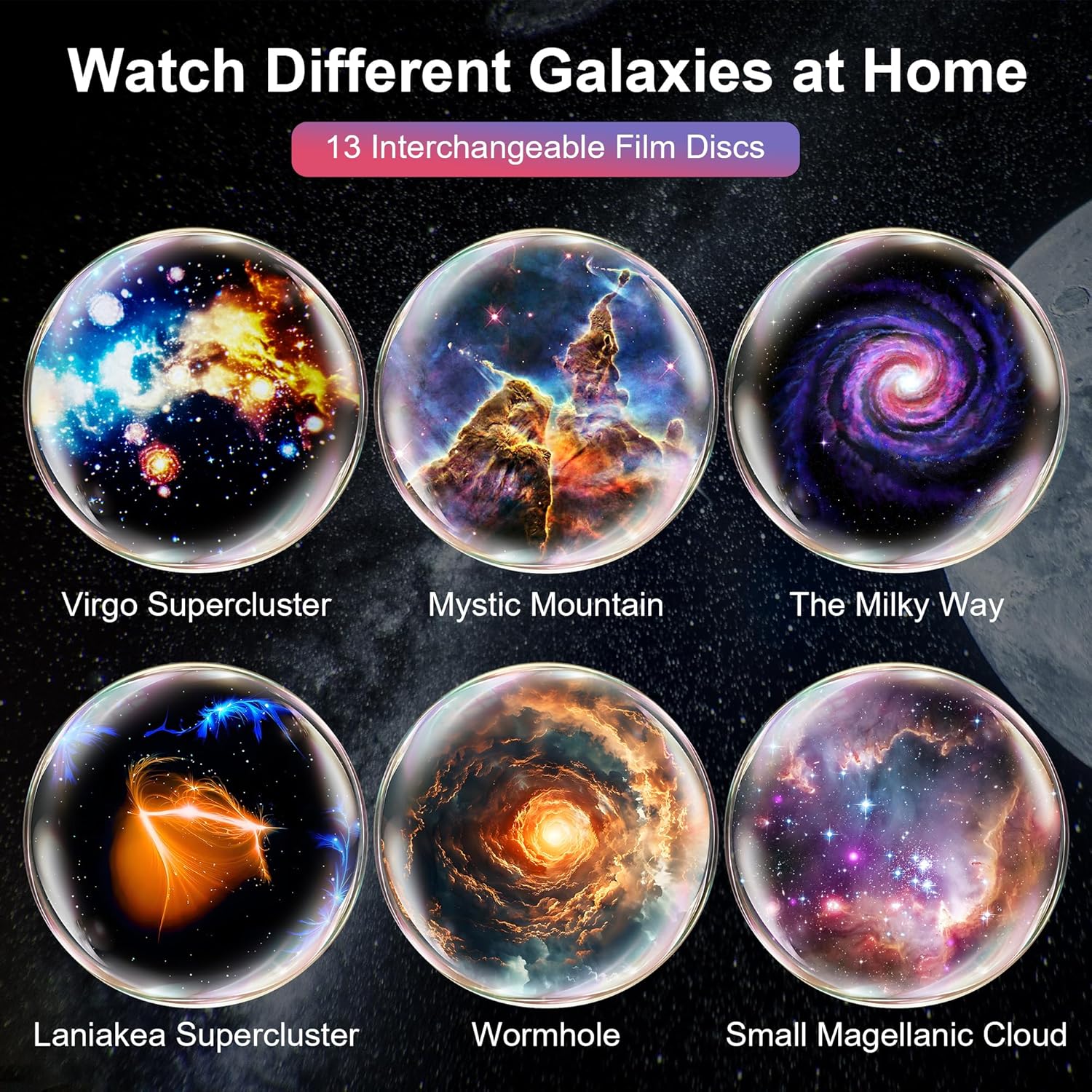 13-in-1 Galaxy Planetarium Projector Light encalife
