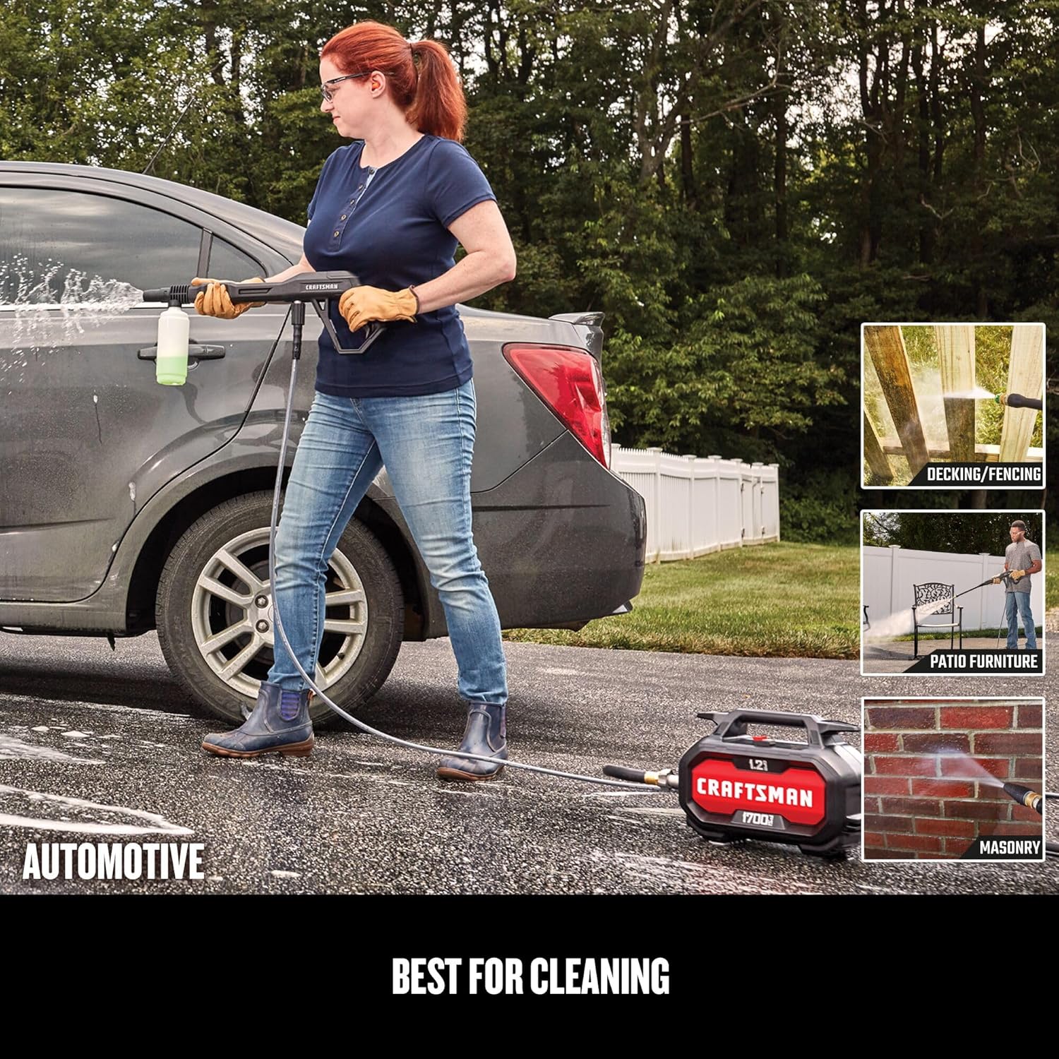 Electric Pressure Washer for Cars Patios encalife