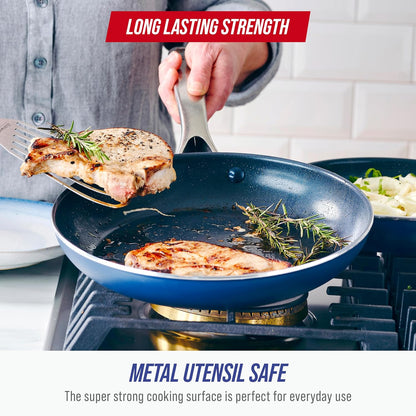 Non-Stick 10-Inch Ceramic Frying Pan encalife