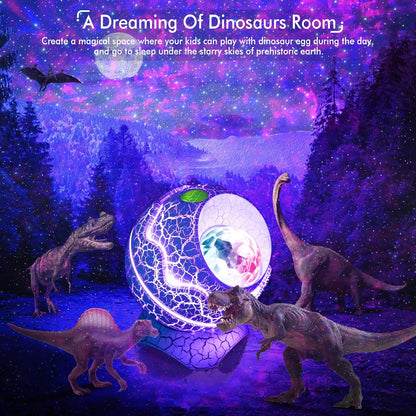 Rossetta Galaxy Star Projector Night Light encalife