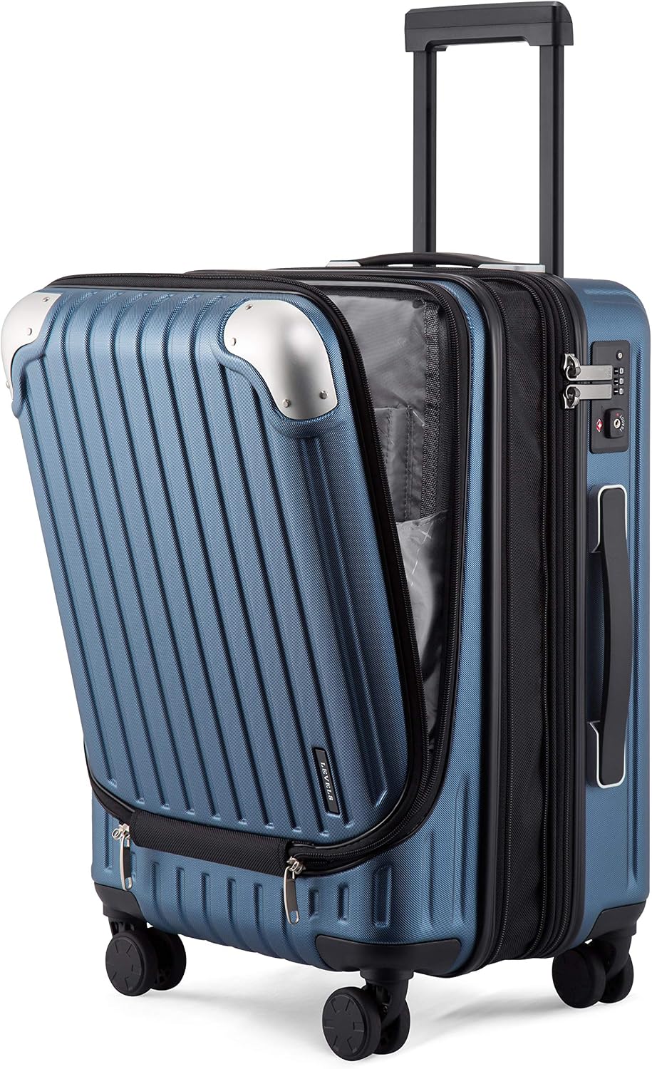 expandable carry on luggage with laptop compartment