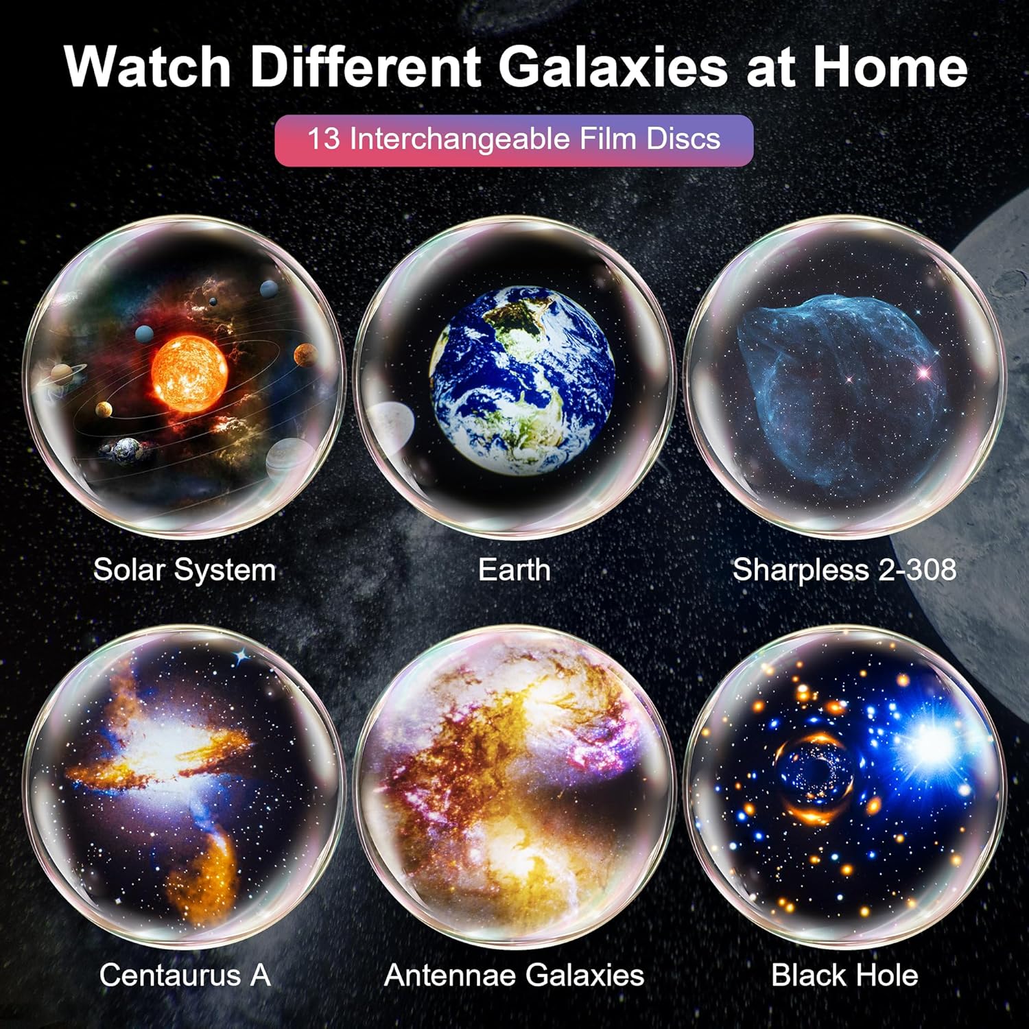 13-in-1 Galaxy Planetarium Projector Light encalife