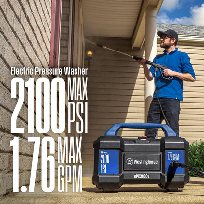 Compact Electric Pressure Washer with Foam Cannon encalife