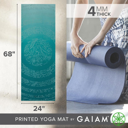 Premium Non-Slip Yoga Mat For Daily Fitness encalife