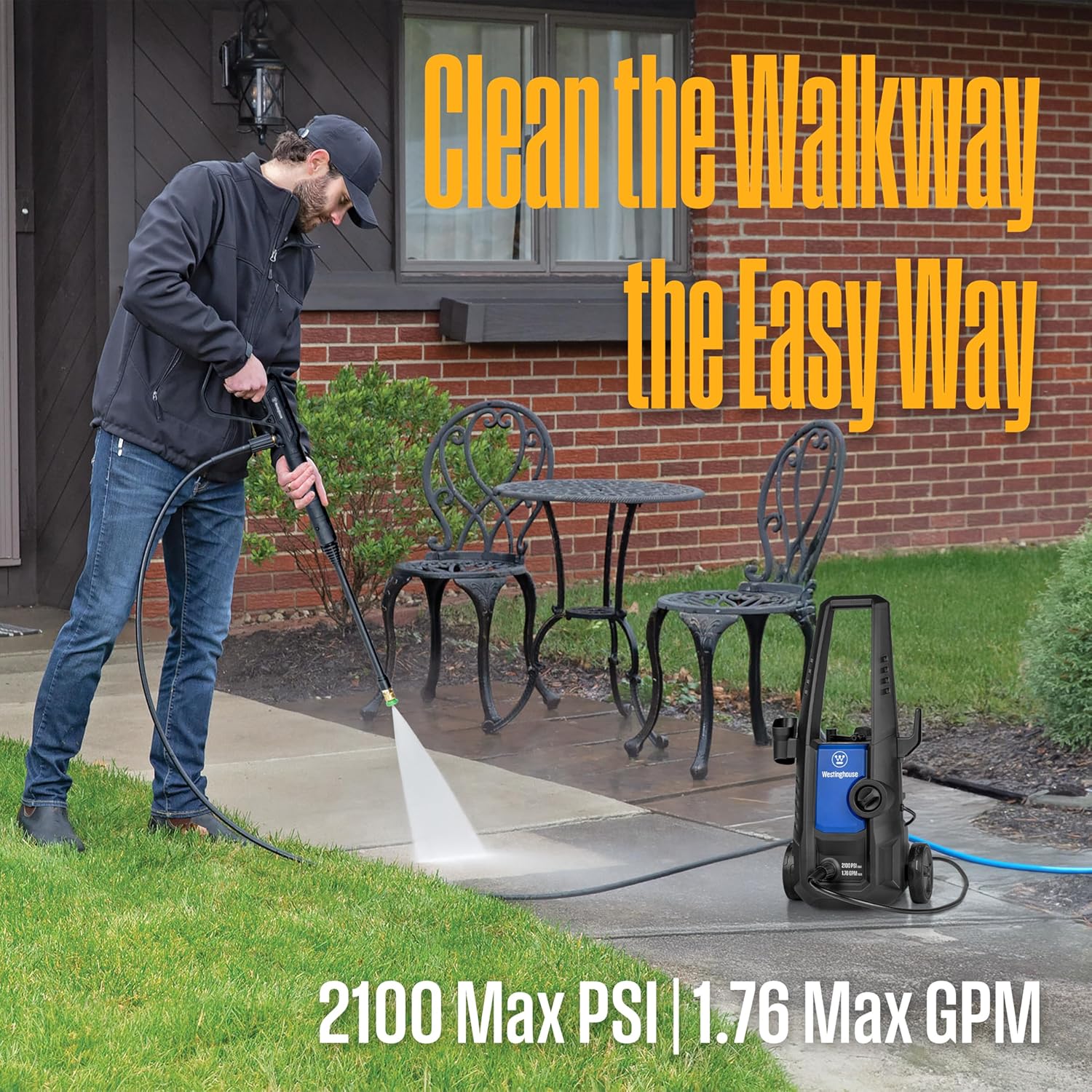 Pressure Washer | 2100 PSI Electric Cleaner encalife