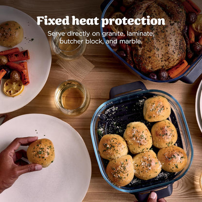 6-Quart 6-in-1 Modular Glass Air Fryer encalife