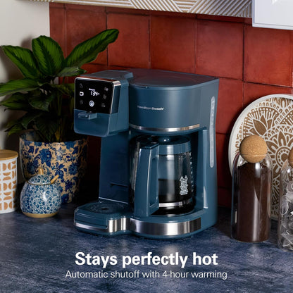 2-Way Hot Iced Single Serve Coffee Maker encalife