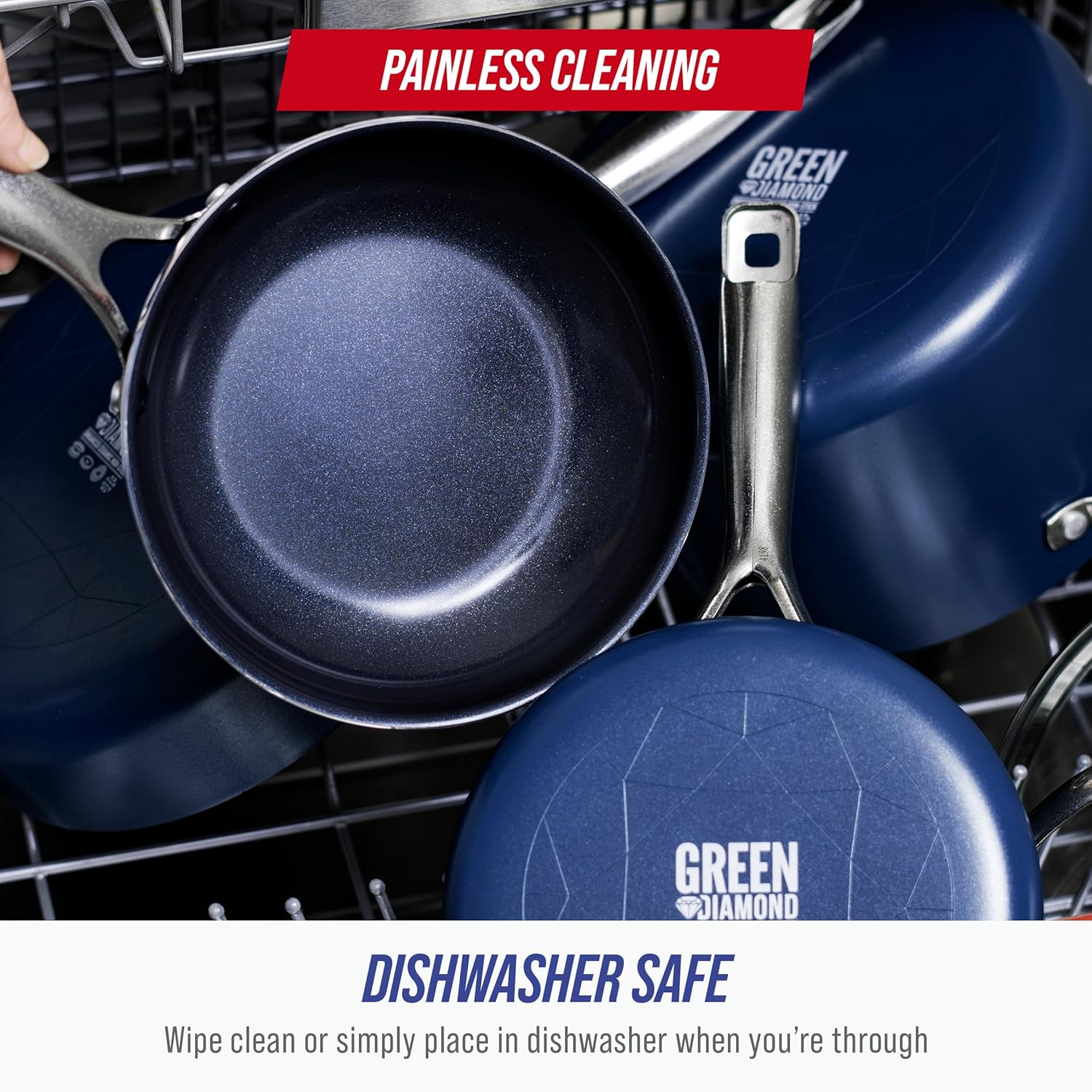 Non-Stick 10-Inch Ceramic Frying Pan encalife