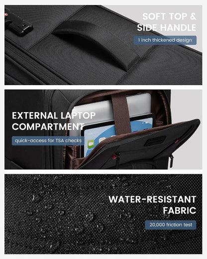 Business Carry On luggage With Laptop Compartment encalife