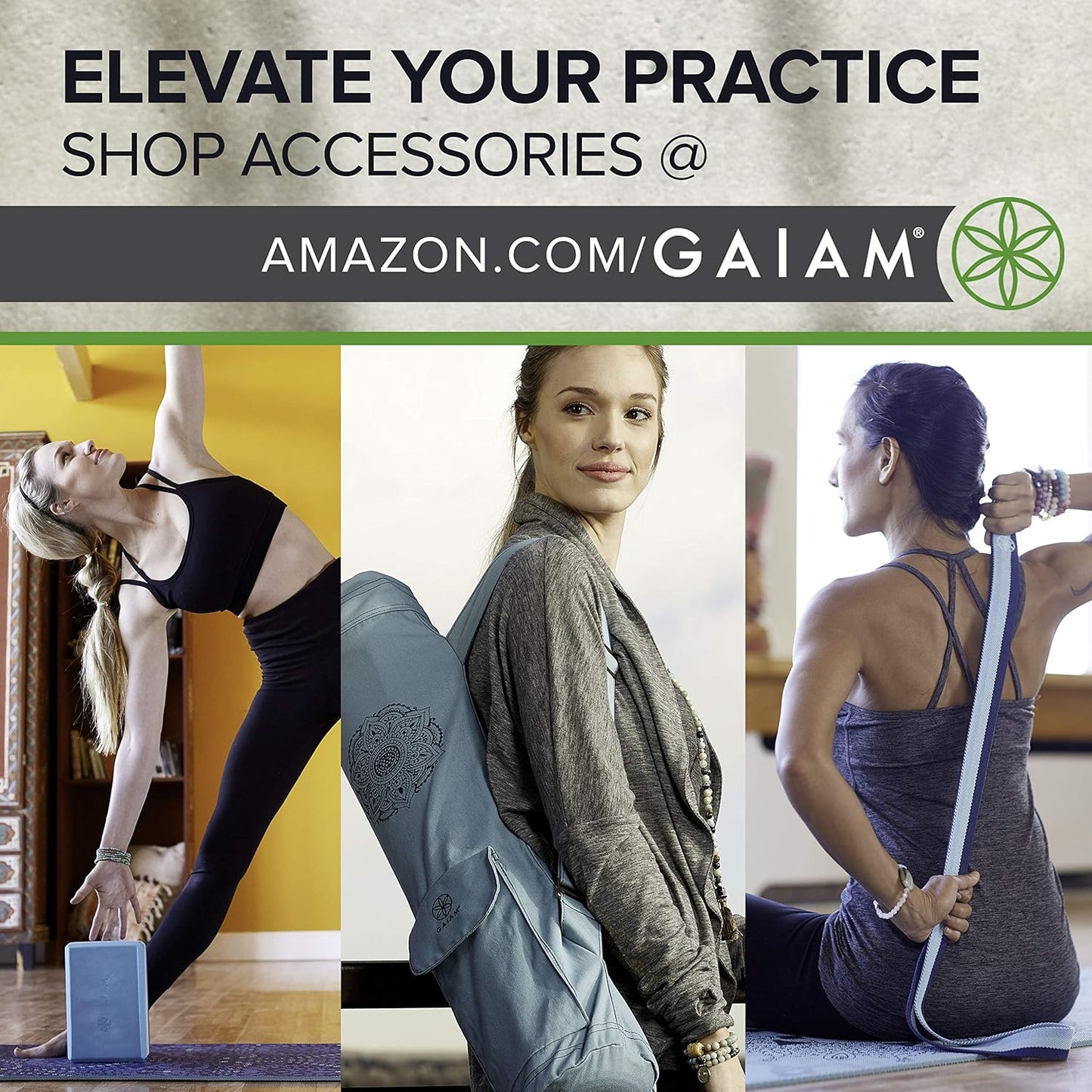 Premium 6mm Non-Slip Yoga Mat | Thick Exercise Mat encalife