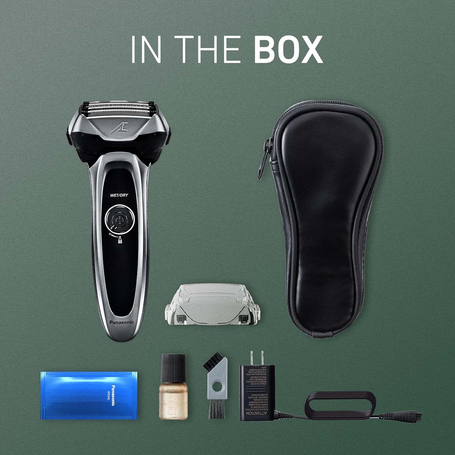 Panasonic ARC5 Electric Razor Men Five-Blade Wet Dry Shaver encalife