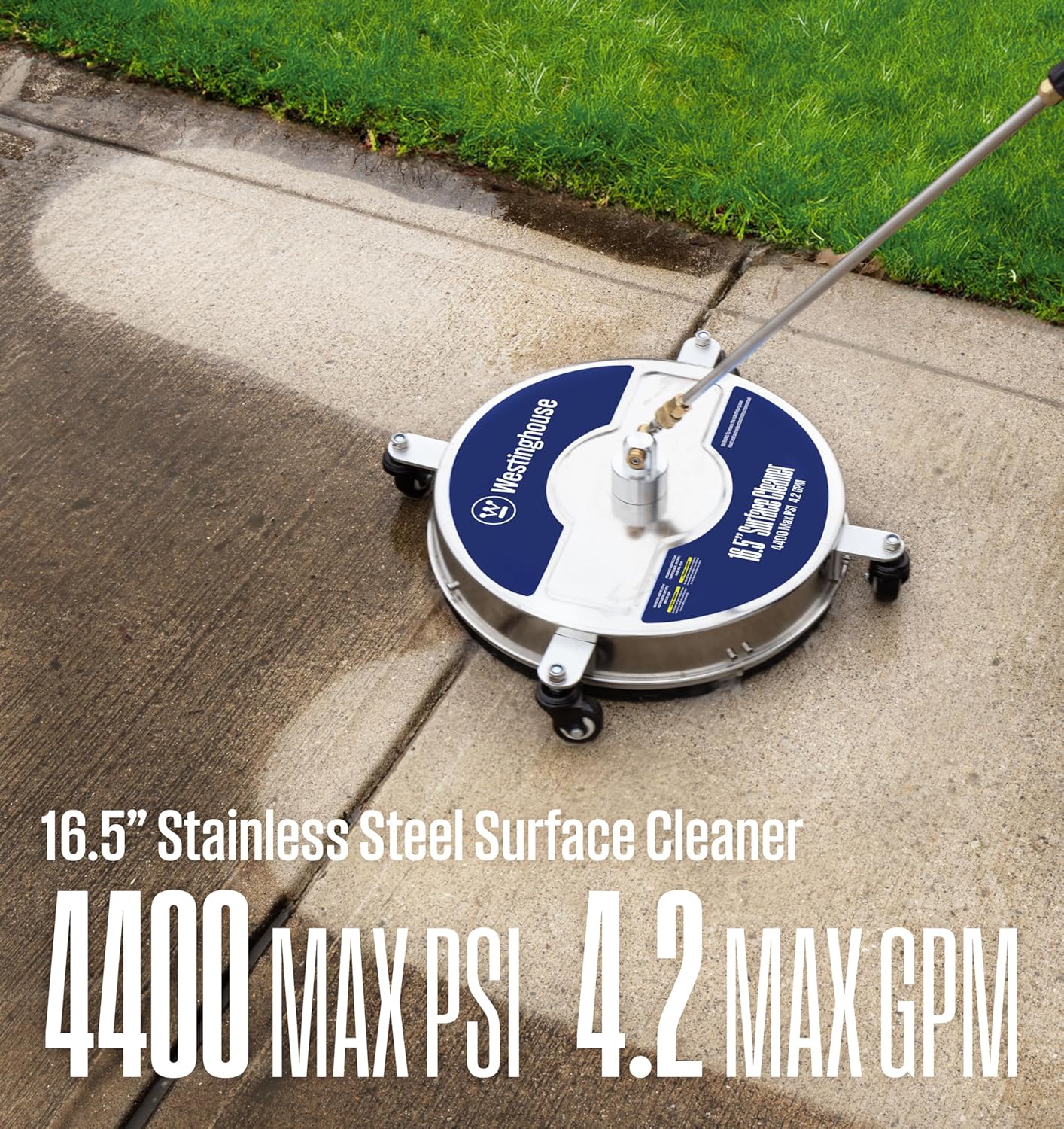 Pressure Washer Surface Cleaner for Driveways Patios encalife