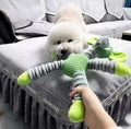 Indestructible Large Dog Sound Squeaky Toys Animals Shape Pet Soft Plush Chew Molar Training Toy Puppy Bite Teeth Dental Toys