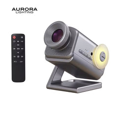 AURORA LIGHTING 3D Projector Mini HD 3D Galaxy Projector Night Light for Kids Adults Bedroom Room Decor Birthday Christmas Gifts encalife