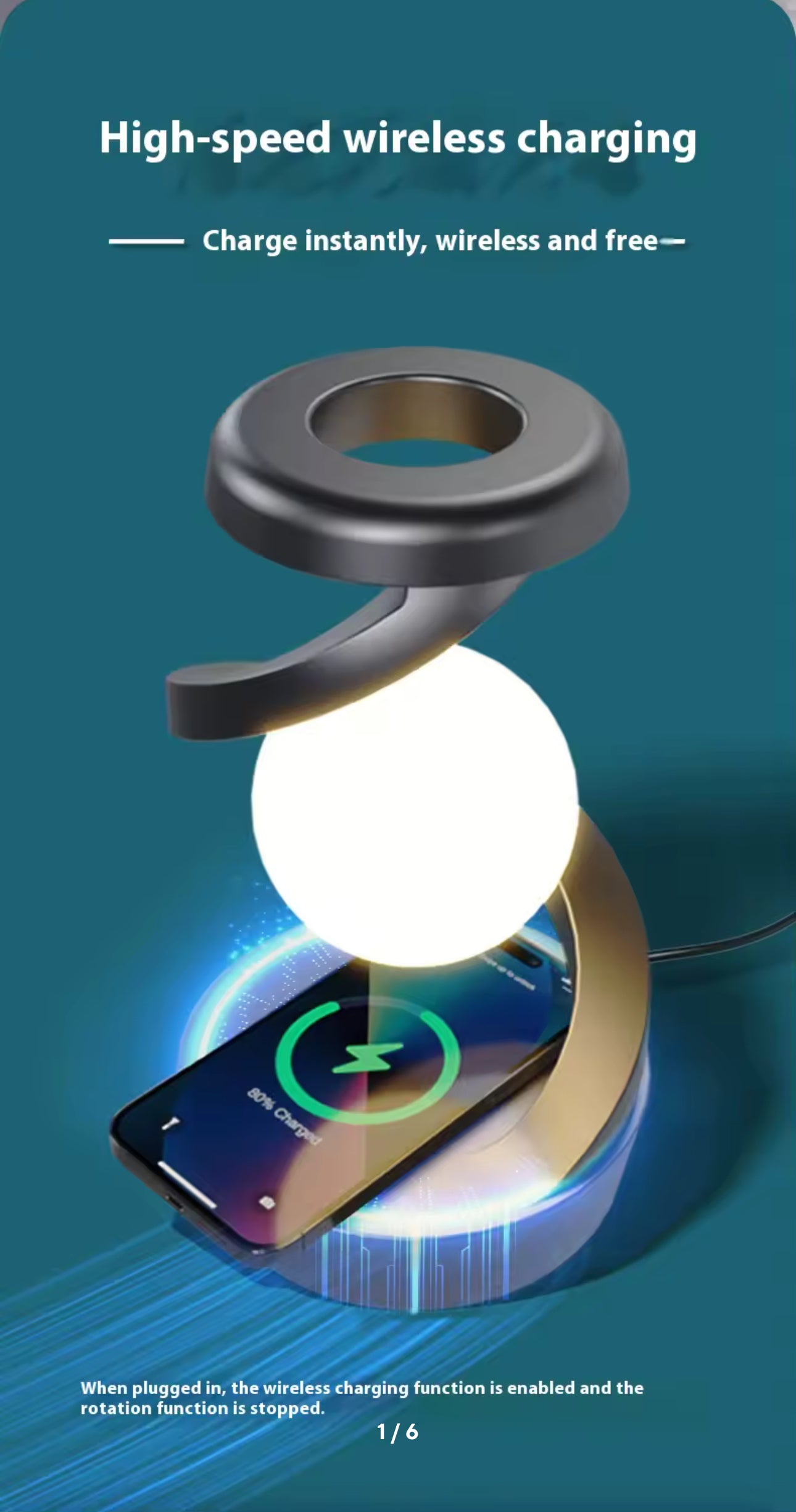 Rotating Moon Desk Lamp – Encalife