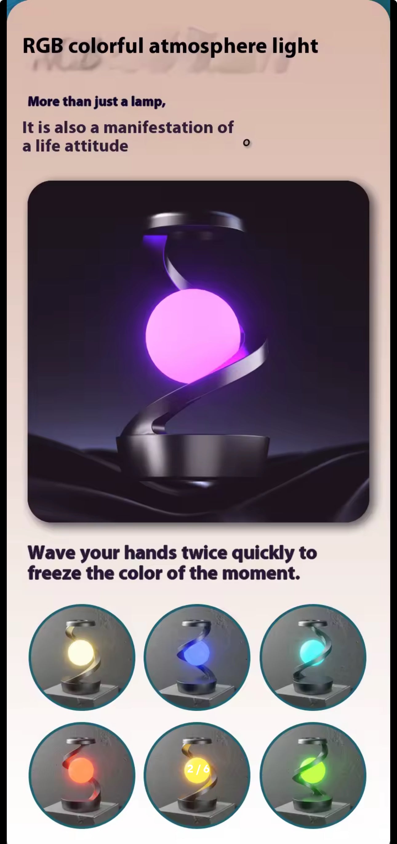 Rotating Moon Desk Lamp – Encalife