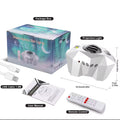 NEW Aurora Projectors Galaxy Star Projector Northern Light Starry Sky Moon Lamp For Bedroom Decor Bluetooth Music Nightlights