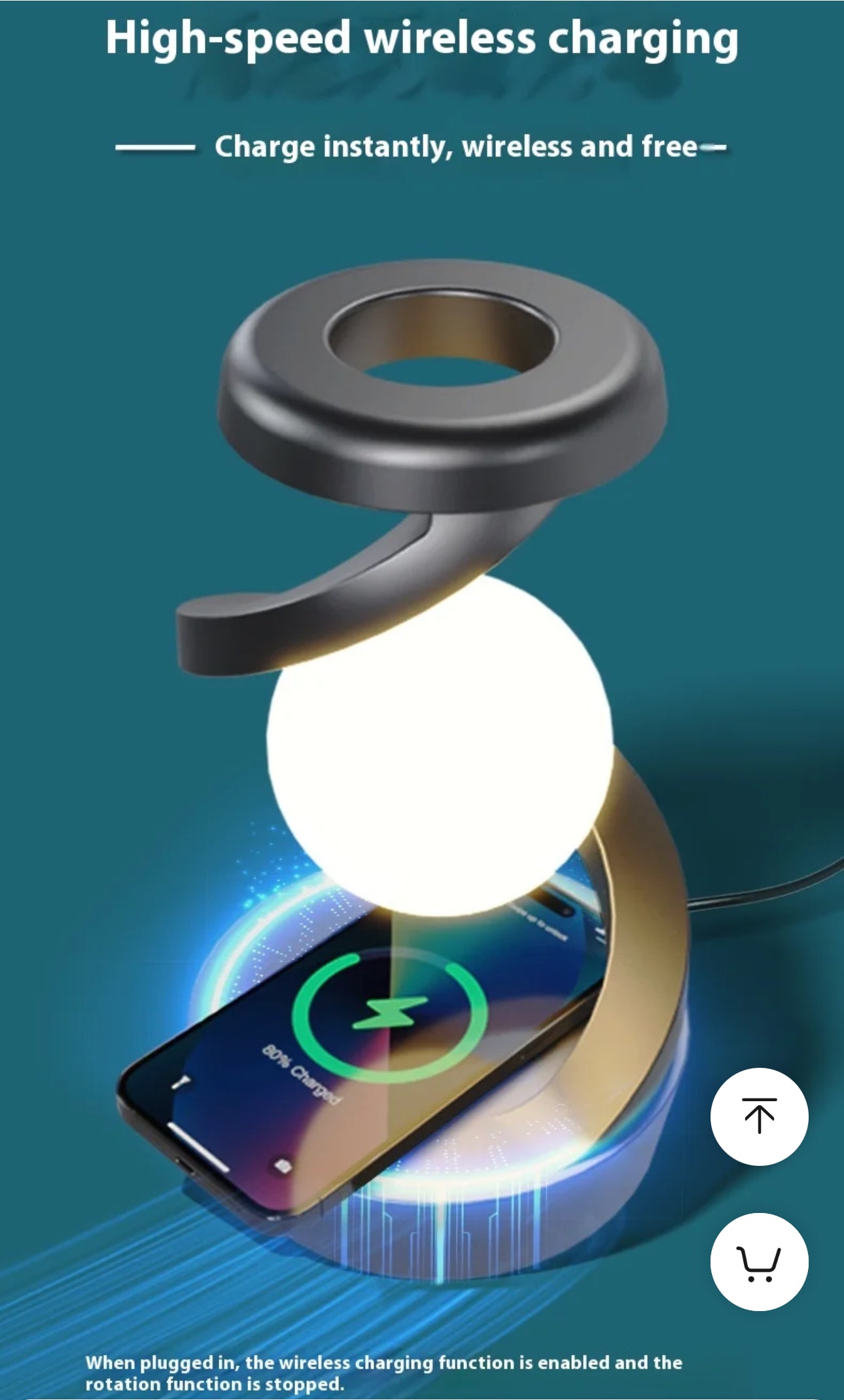 Rotating Moon Desk Lamp – Encalife