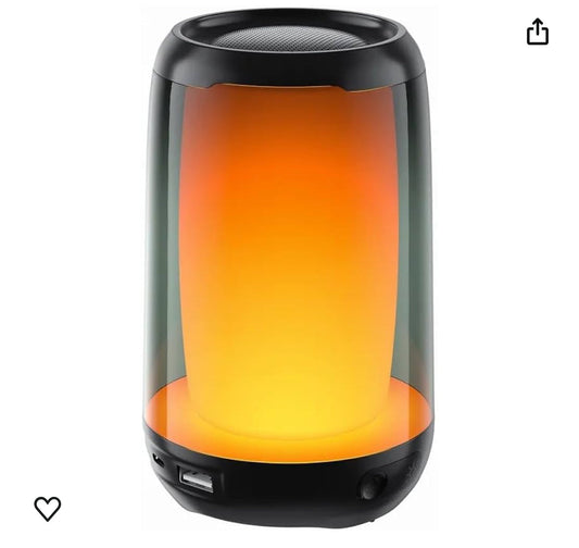 QERE Bluetooth Speaker with Hi-Res 5W Audio,Wireless HiFi Portable Speaker IPX5 Waterproof,Outdoor Multiple connection modes, encalife