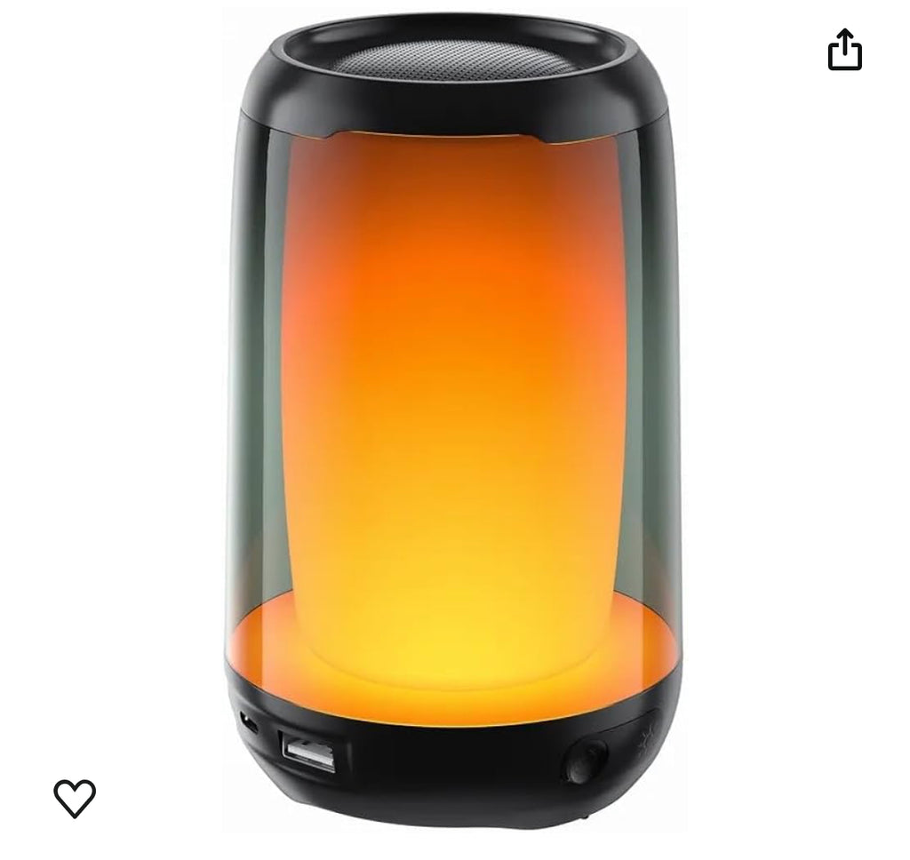 QERE Bluetooth Speaker with Hi-Res 5W Audio,Wireless HiFi Portable Speaker IPX5 Waterproof,Outdoor Multiple connection modes,