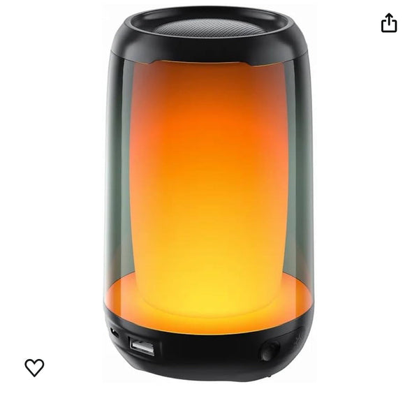 QERE Bluetooth Speaker with Hi-Res 5W Audio,Wireless HiFi Portable Speaker IPX5 Waterproof,Outdoor Multiple connection modes, encalife