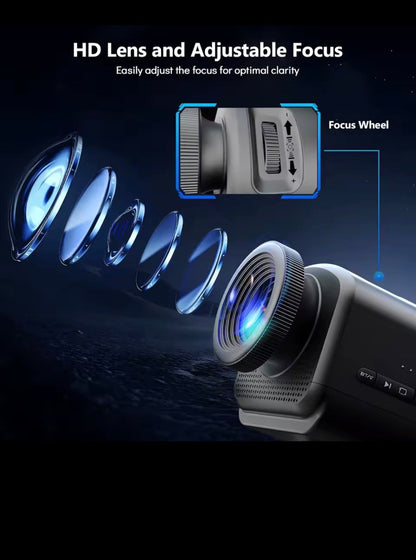 AURORA LIGHTING 3D Projector Mini HD 3D Galaxy Projector Night Light for Kids Adults Bedroom Room Decor Birthday Christmas Gifts encalife