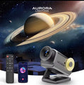 AURORA LIGHTING 3D Projector Mini HD 3D Galaxy Projector Night Light for Kids Adults Bedroom Room Decor Birthday Christmas Gifts