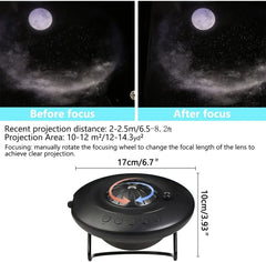 UFO Galaxy Star Projector | Encalife