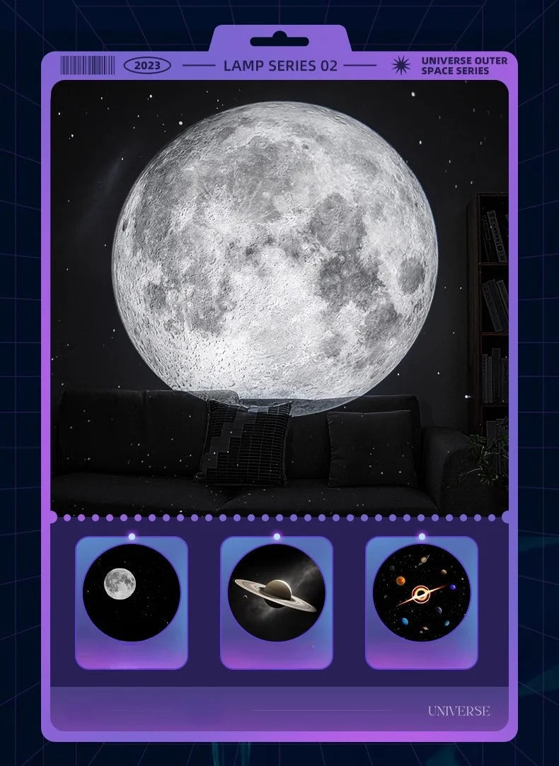 HD Galaxy Star Projector & White Noise Machine encalife